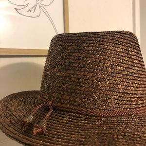 Brixton Sandoz Hat- Brown Straw